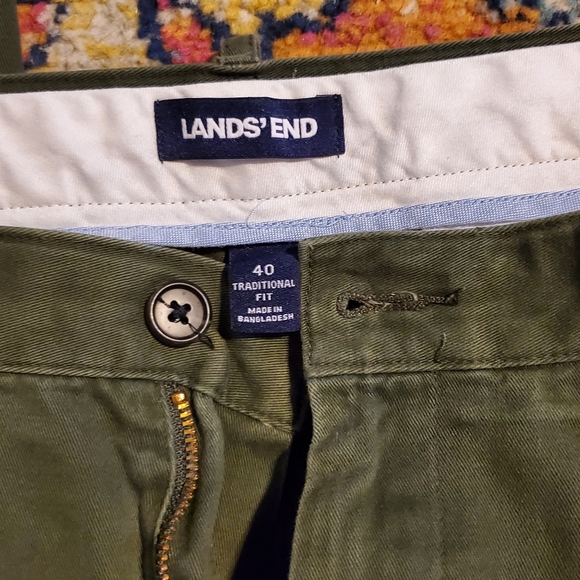 Lot of 3 Land's End chino pants - Picture 6 of 6